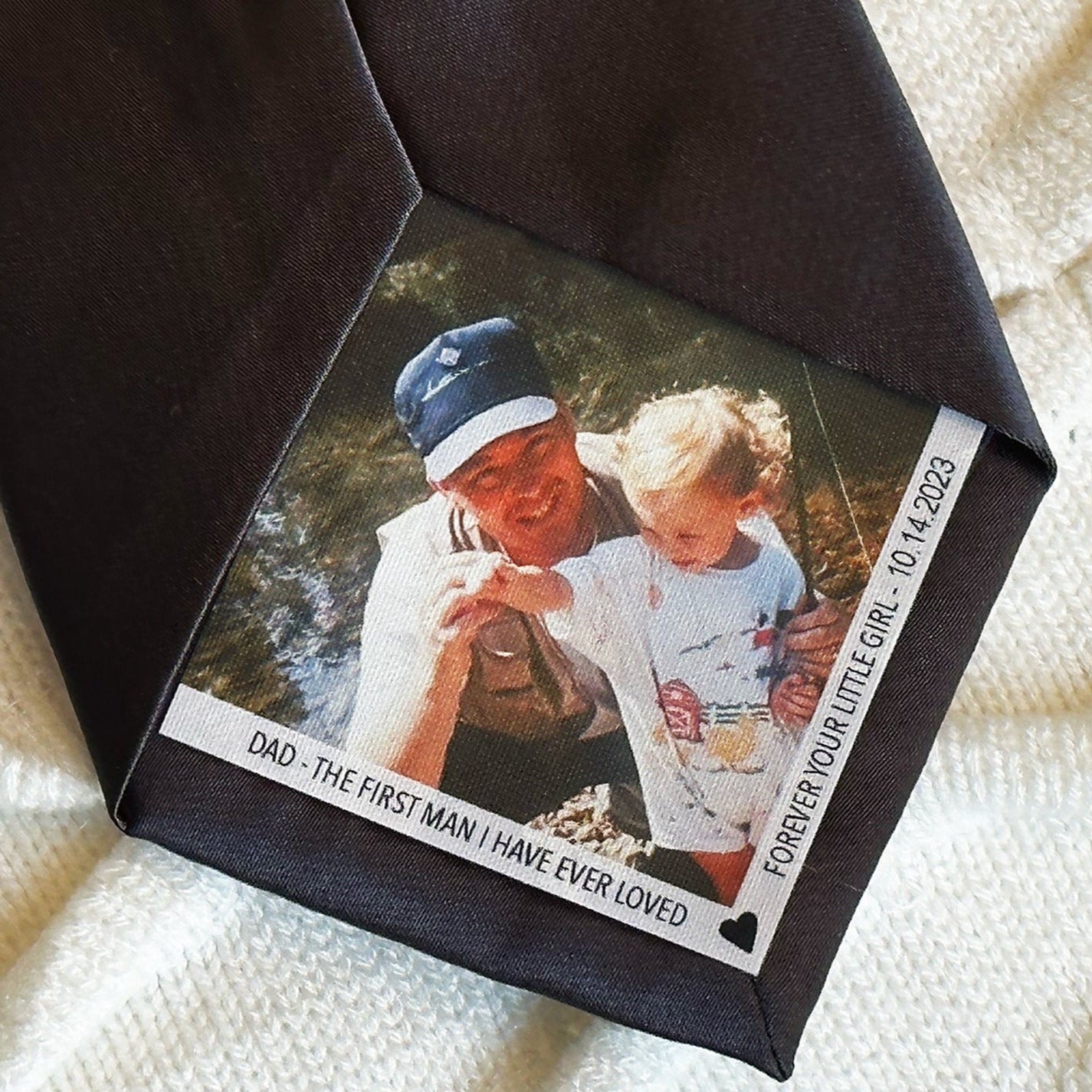 Custom Photo Tie Patch