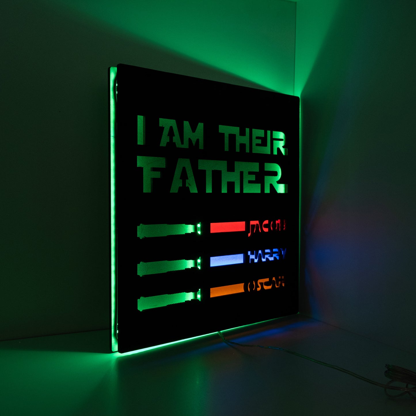 I Am Their Father Led Sign