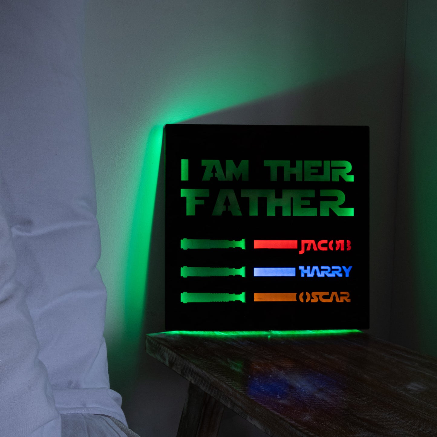 I Am Their Father Led Sign