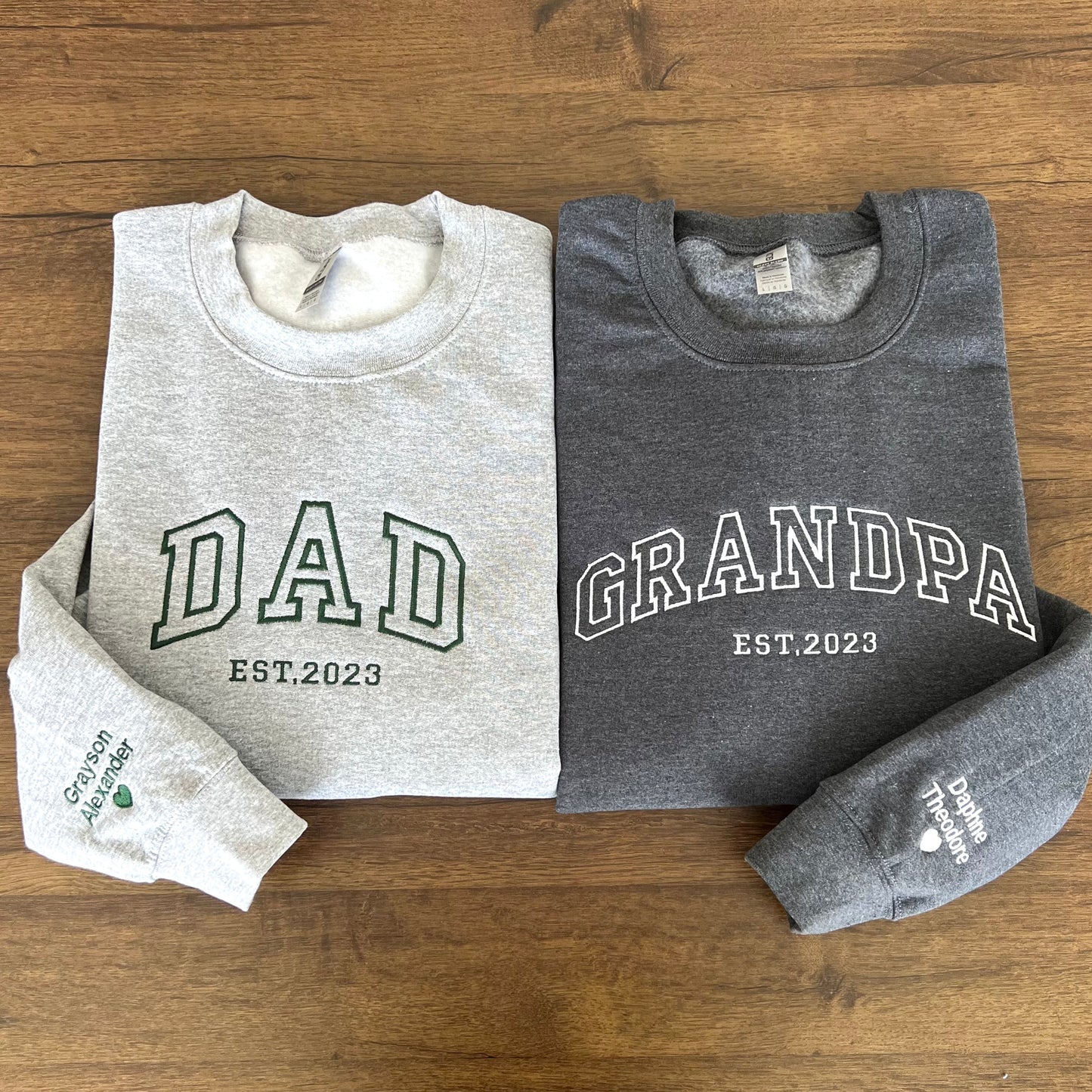 Custom Embroidered Dad Sweatshirt