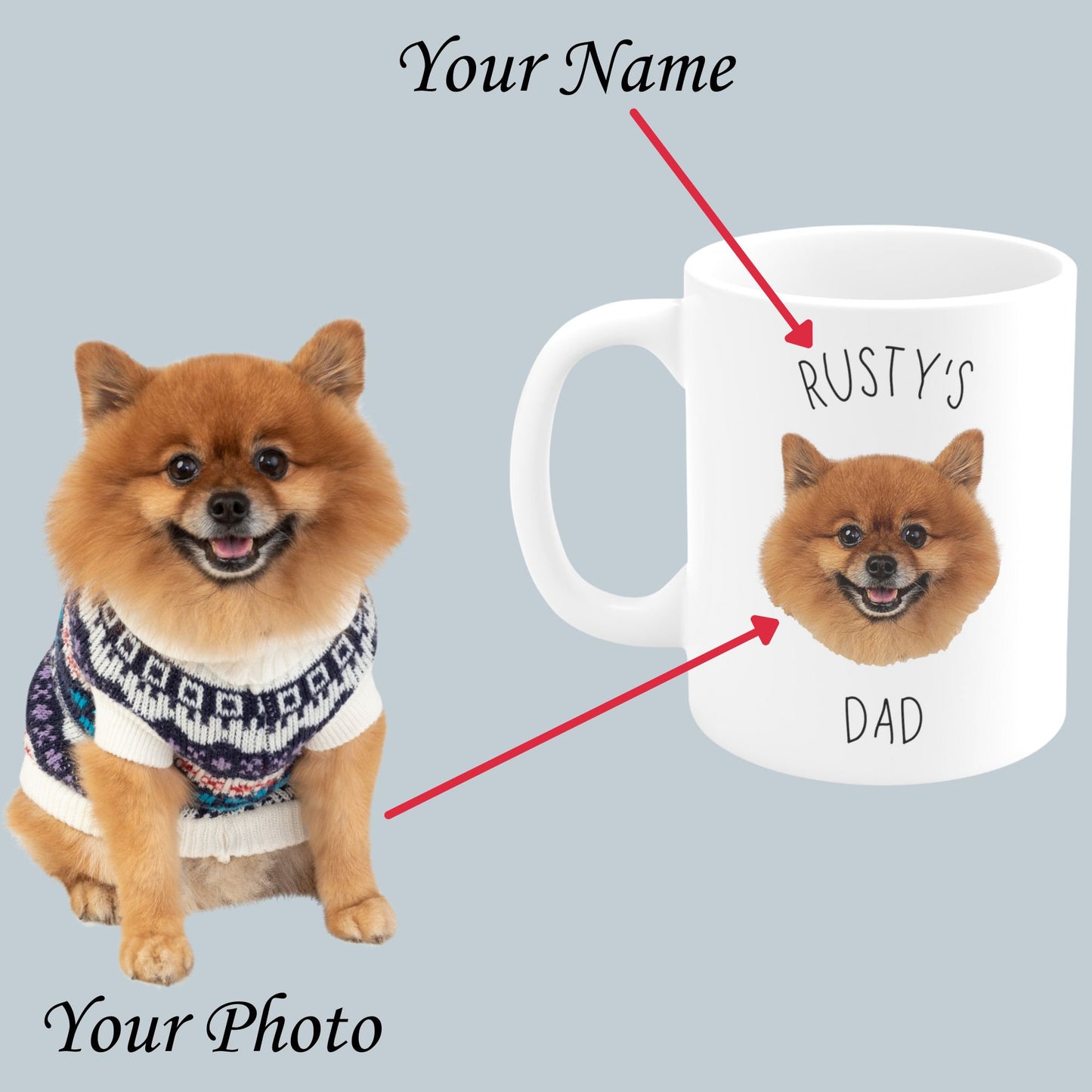 Personalized Pet Photo Mug