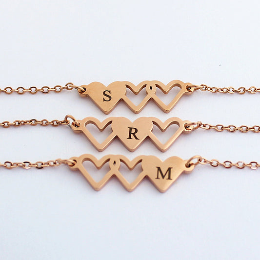 Sister Gift Matching Bracelets Necklace