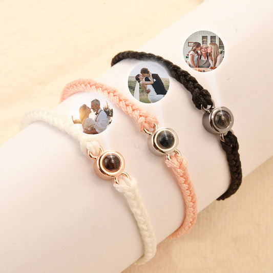 Photo Projection Bracelet Christmas Gift