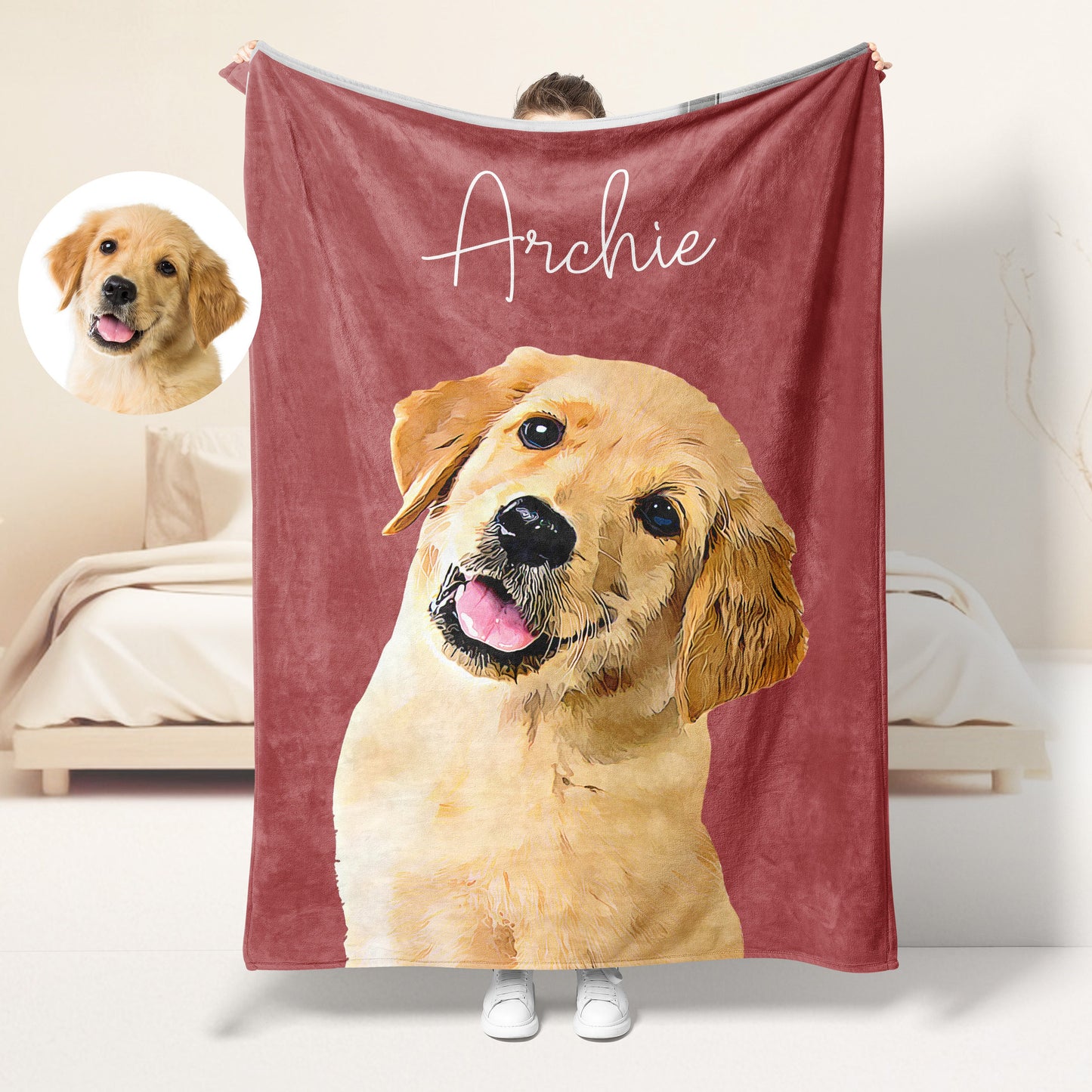 Personalized Dog Blankets