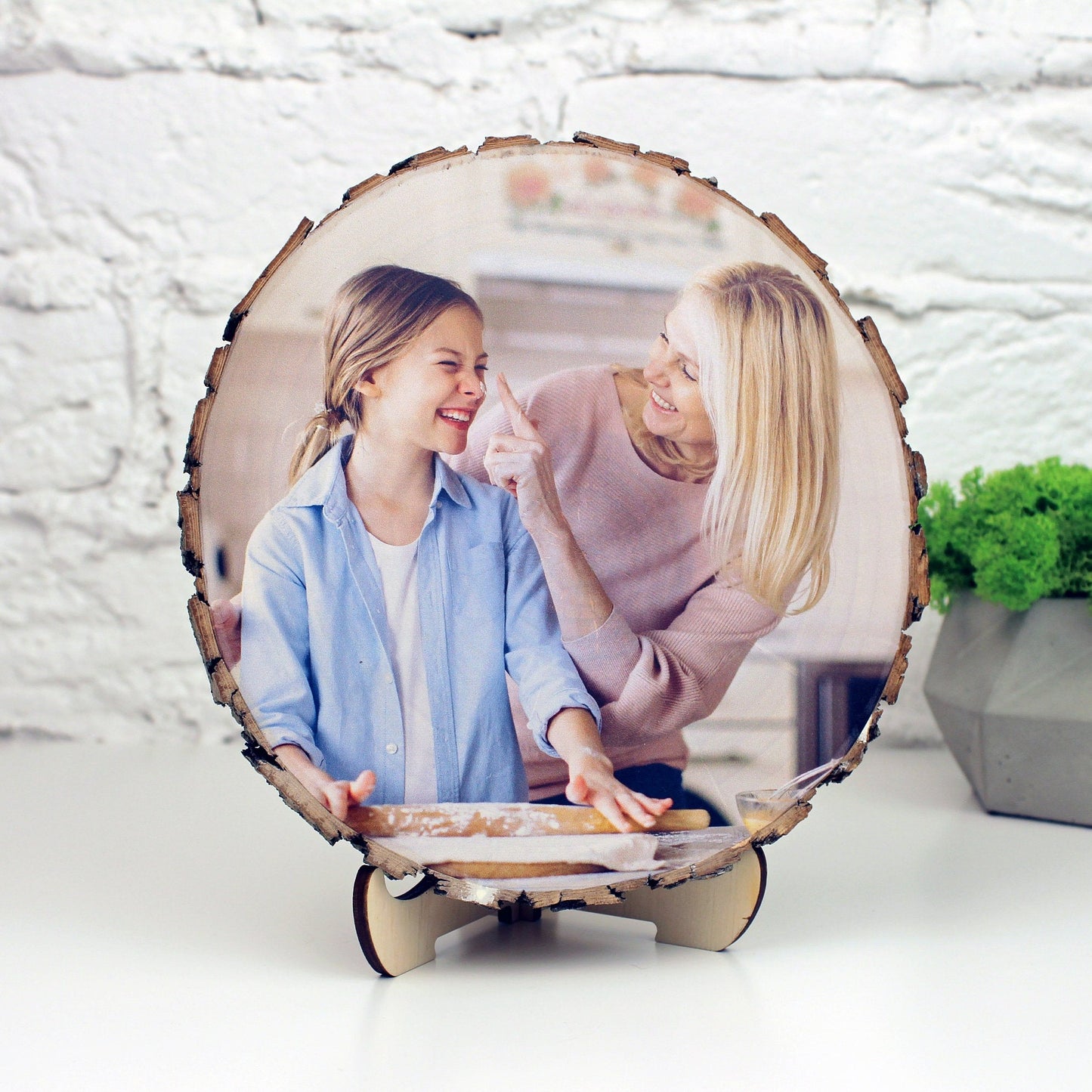 50%OFF❤️Custom Photo on Wood Mother's Day Gift