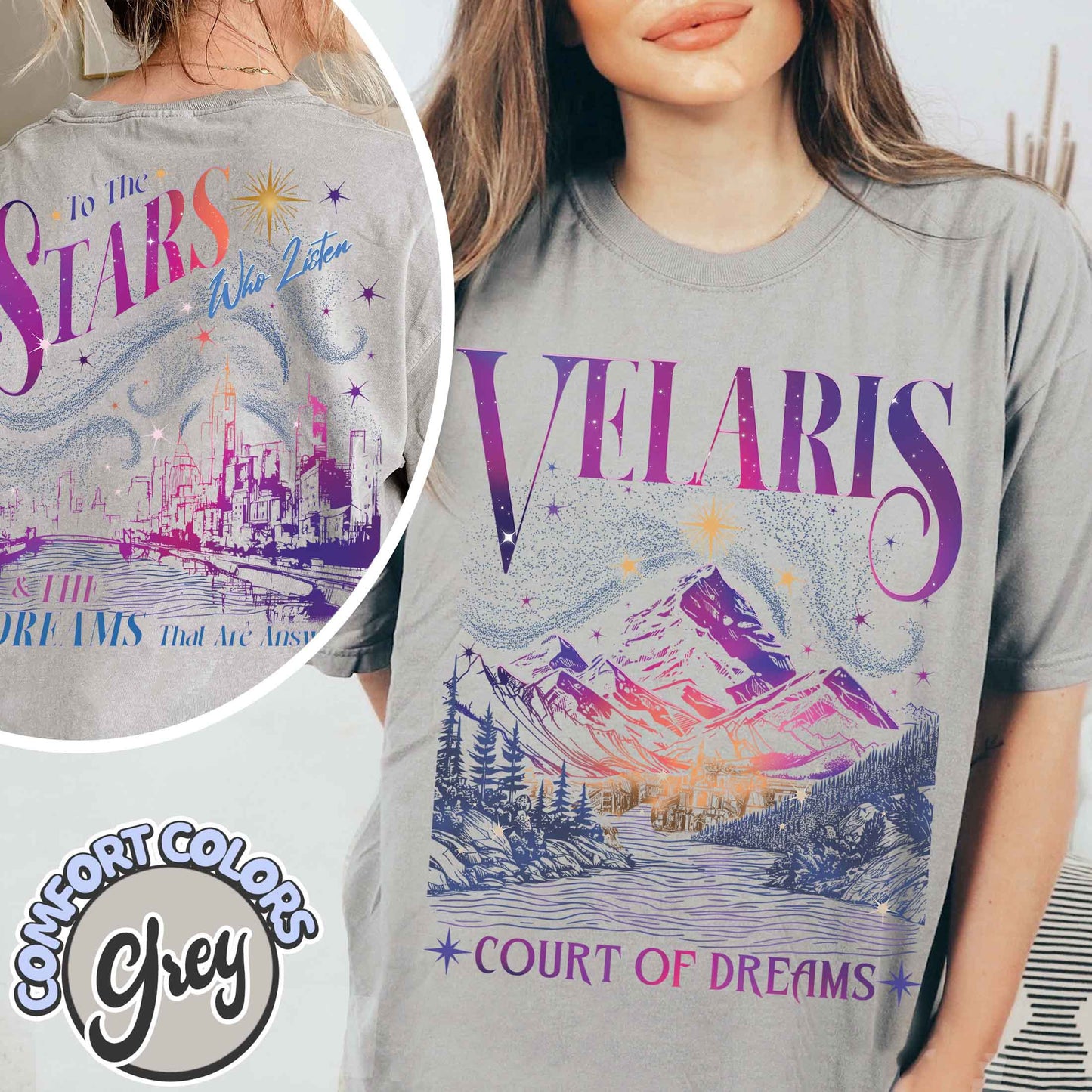 Velaris Court of Dreams Comfort Color Shirt