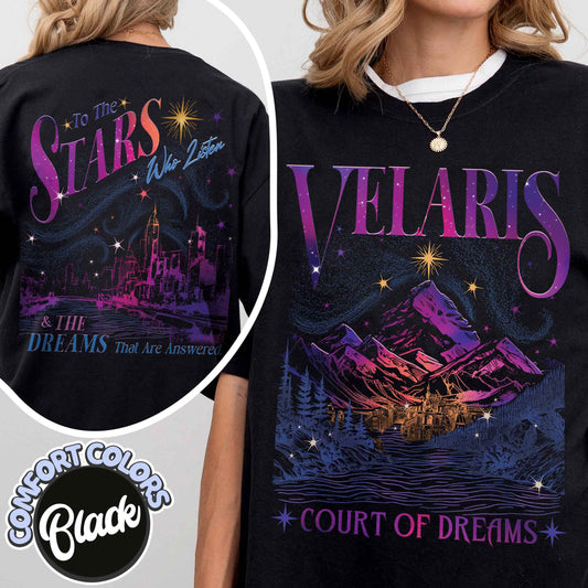 Velaris Court of Dreams Comfort Color Shirt