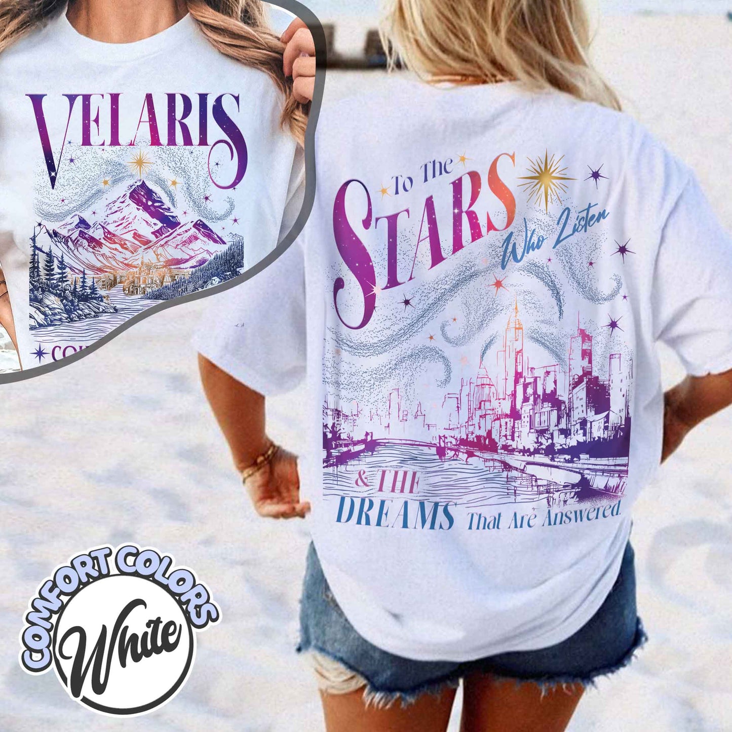 Velaris Court of Dreams Comfort Color Shirt