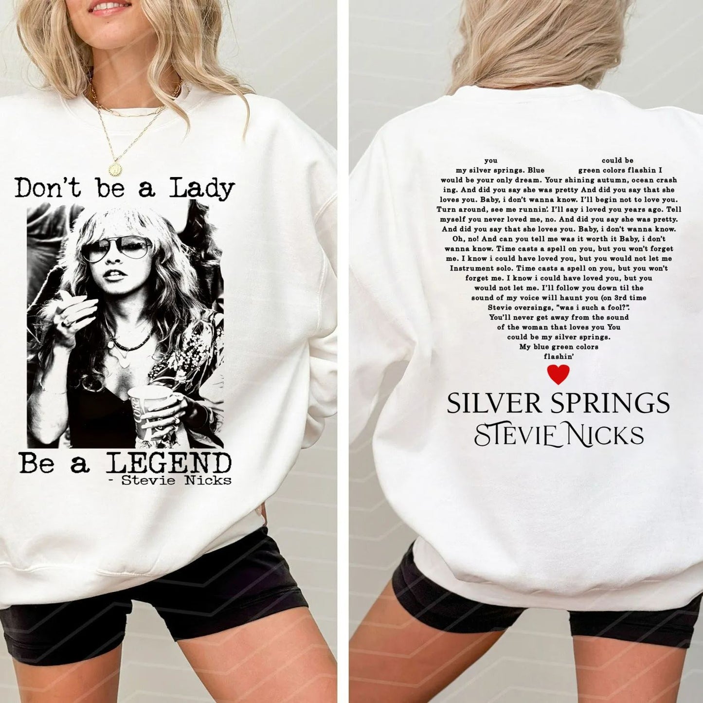 Don't Be a Lady Be a Legend Stevie Nicks Shirt