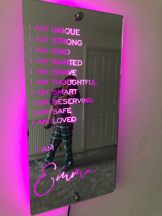 Affirmations Mirror - I Am Mirror 💗