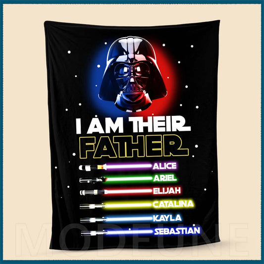 I Am Their Father Custom Blanket