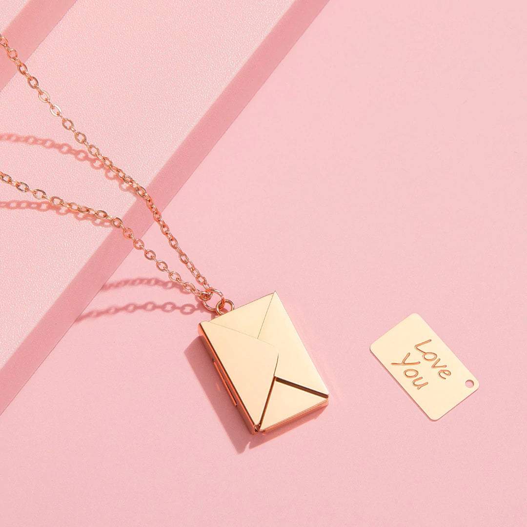 Personalized Love Letter Necklace ✨