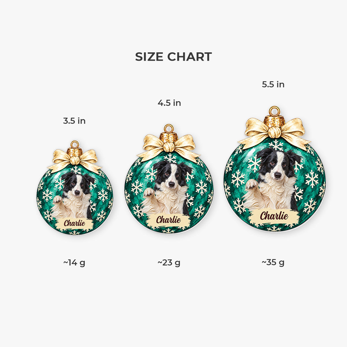 Personalised Pet Lover Gifts - AI Pet Photo Christmas Acrylic Ornament