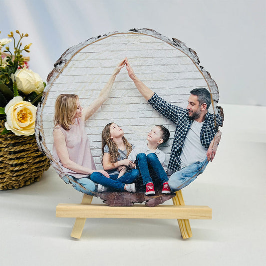 50%OFF ⭐️Custom Photo on Wood Valentine's Day Anniversary Gift