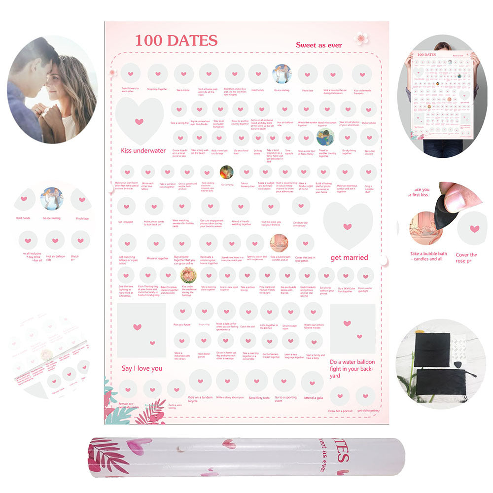 100 Dates | Scratch Off Wish List