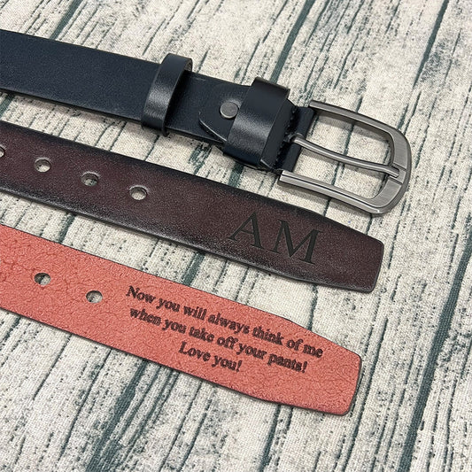 Personalized Belt For BF/HUSBAND Now you will always think of me