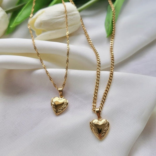 Heart Photo Necklace