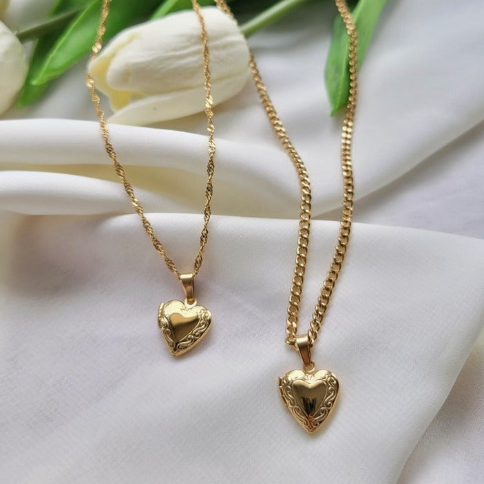 Heart Photo Necklace