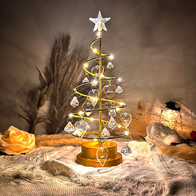 Customized Christmas Tree Branch Lamp