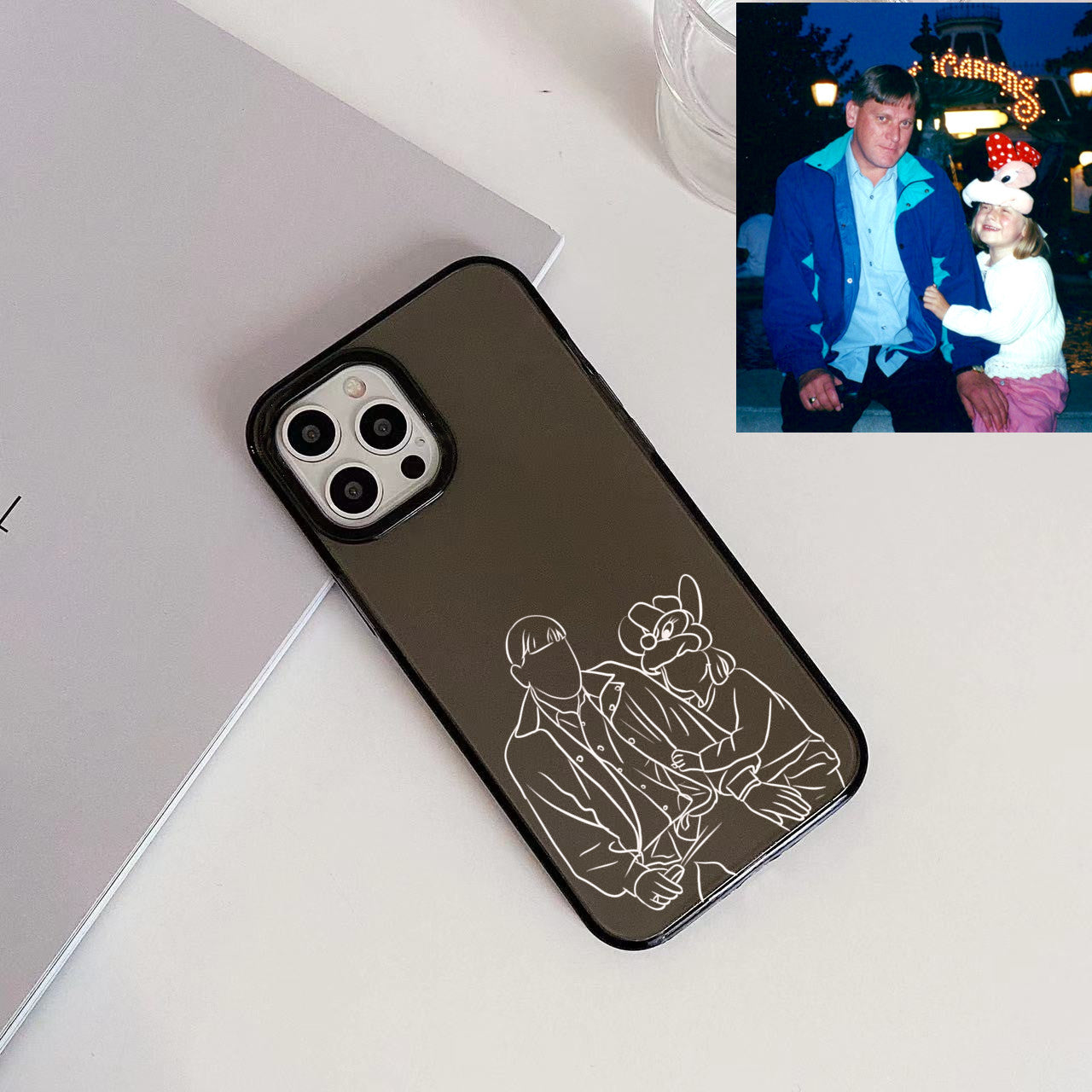 Custom Line Art Phone Case✨