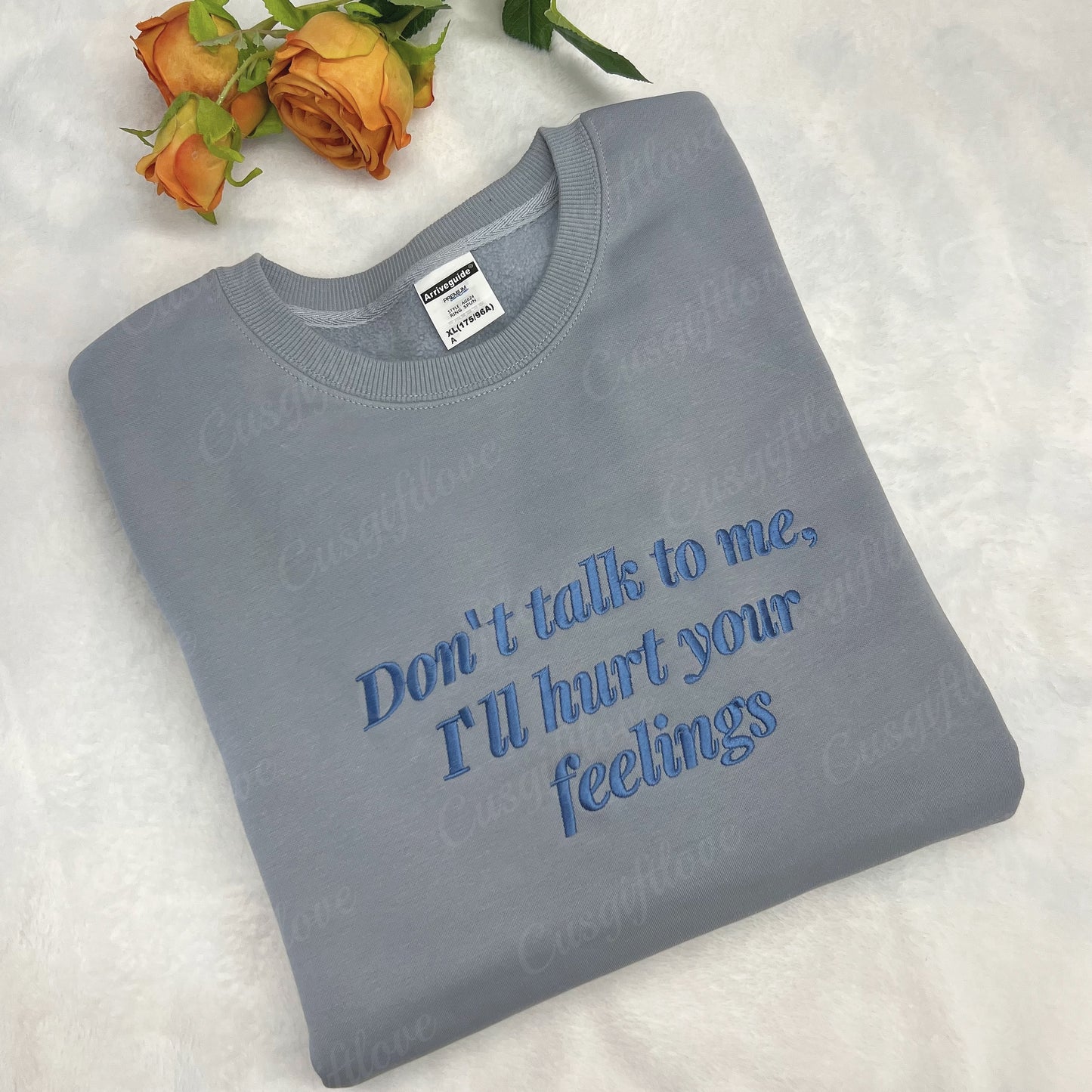 Don't Talk To Me Crewneck Hoodie