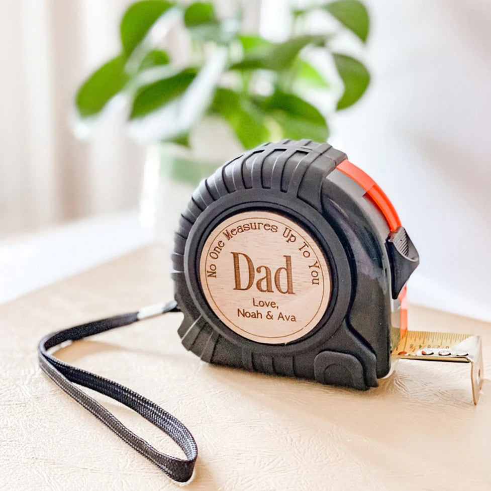 No One Measures Up Personalized Tape Measure - Best Gift For Dad