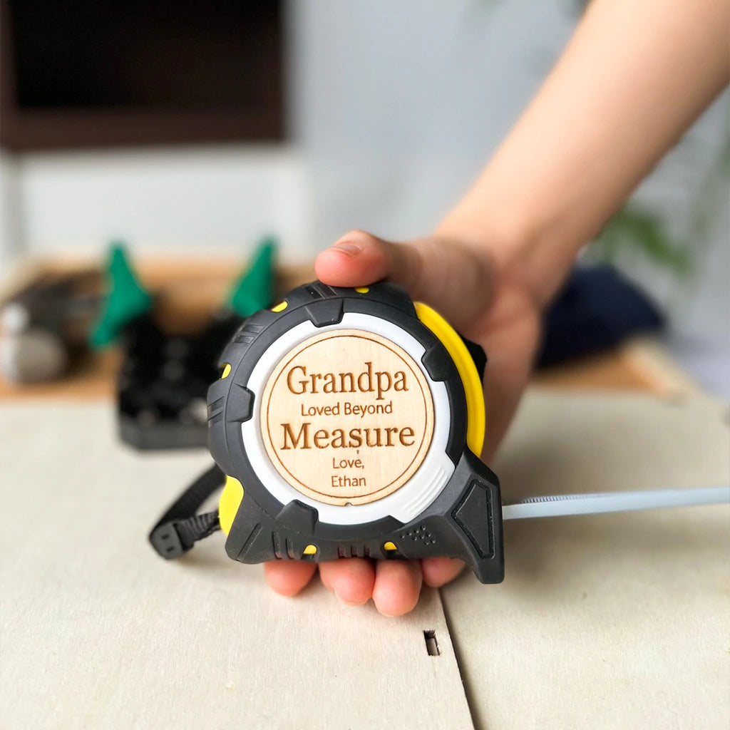 No One Measures Up Personalized Tape Measure - Best Gift For Dad