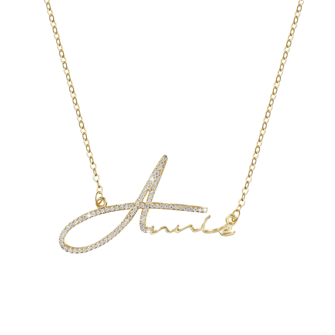 Custom Luxe Name Necklace