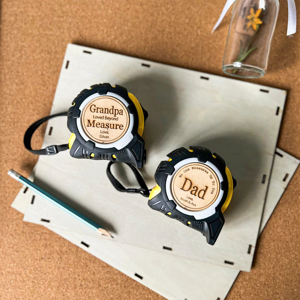 No One Measures Up Personalized Tape Measure - Best Gift For Dad