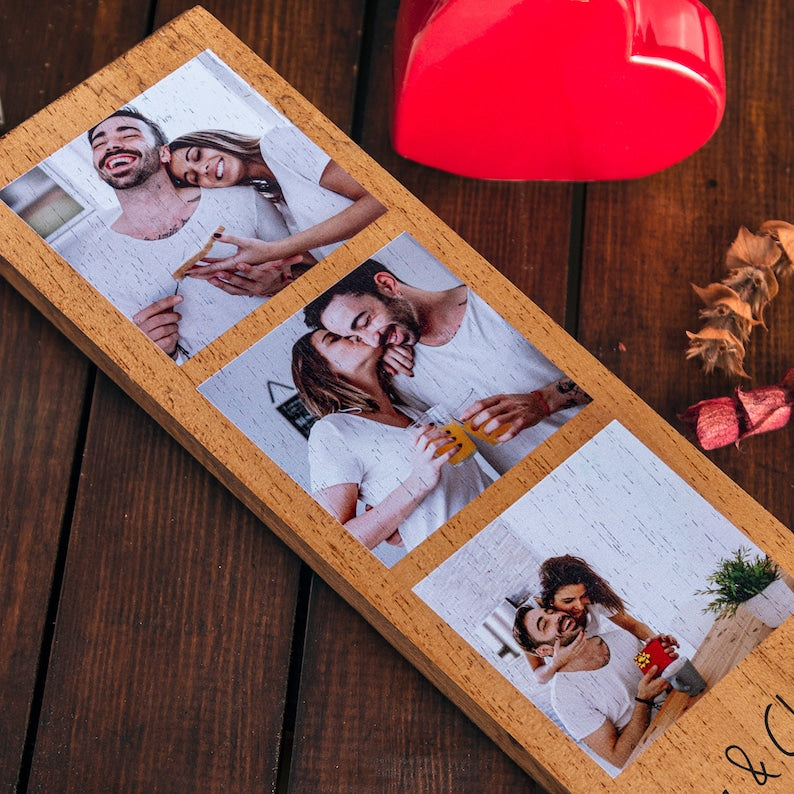Benutzerdefiniertes Foto gedruckte Wanddekoration zum Valentinstag💝