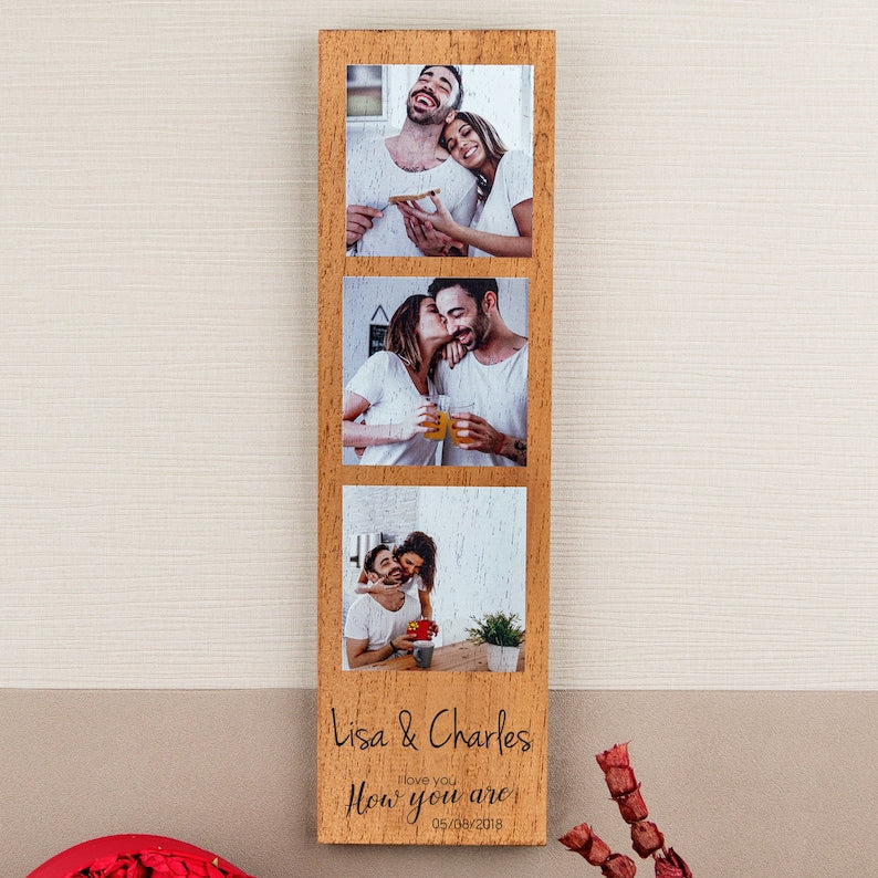 Benutzerdefiniertes Foto gedruckte Wanddekoration zum Valentinstag💝