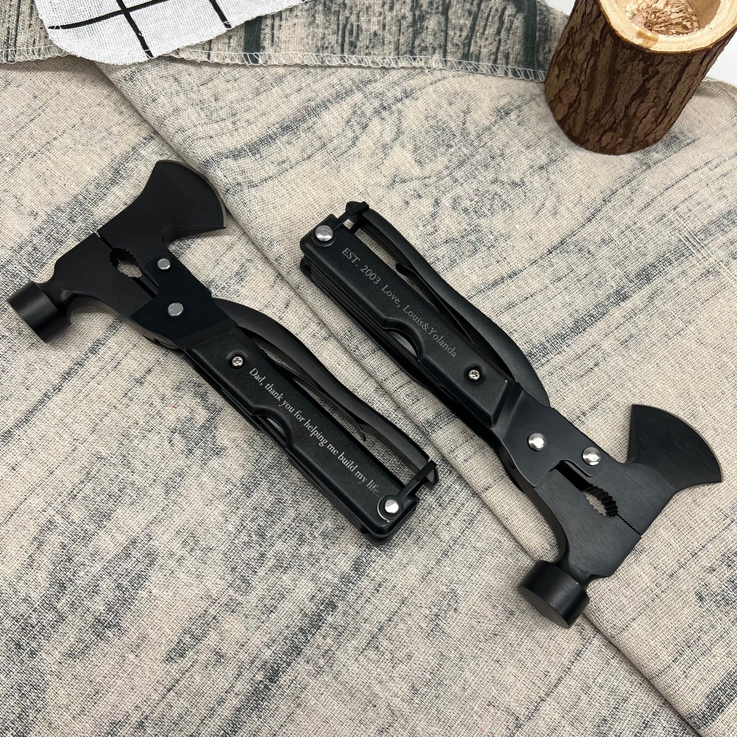 15 in 1 Customized Hammer Axe Multitool