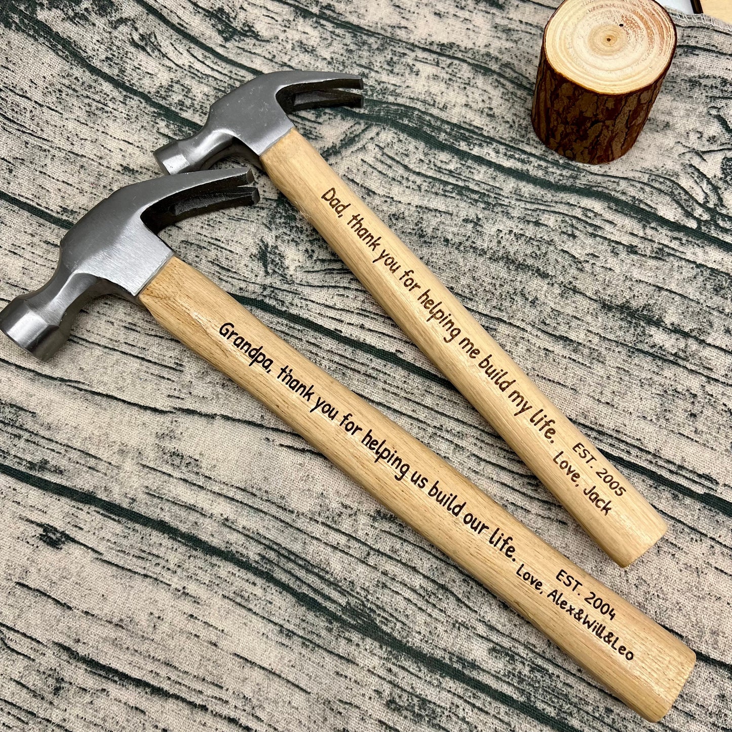 Customized Real Wooden Handle Hammer