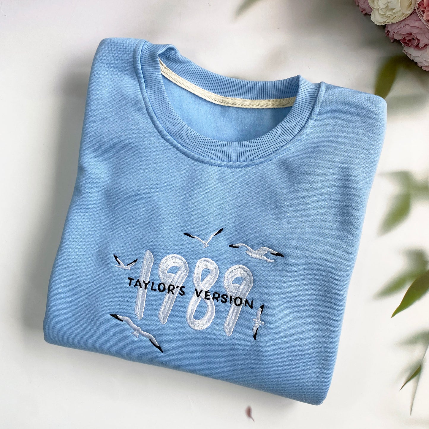 1989 TS Version Embroidered Sweatshirt Hoodie T-shirt