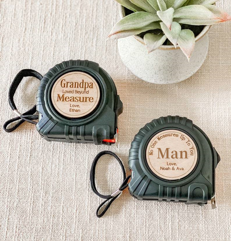 No One Measures Up Personalized Tape Measure - Best Gift For Dad