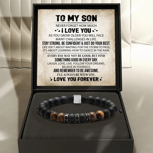 To My XX - Tiger's Eye Protection Bracelet