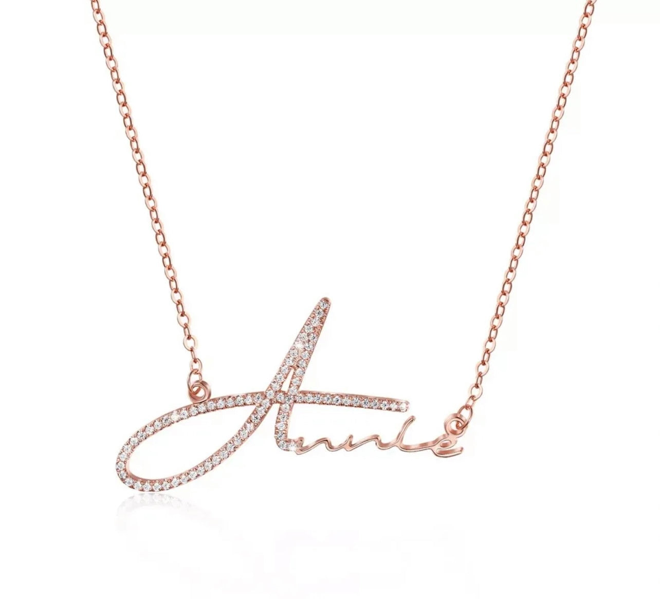 Custom Luxe Name Necklace