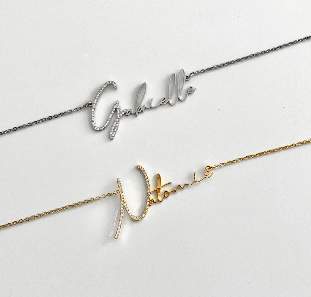 Custom Luxe Name Necklace