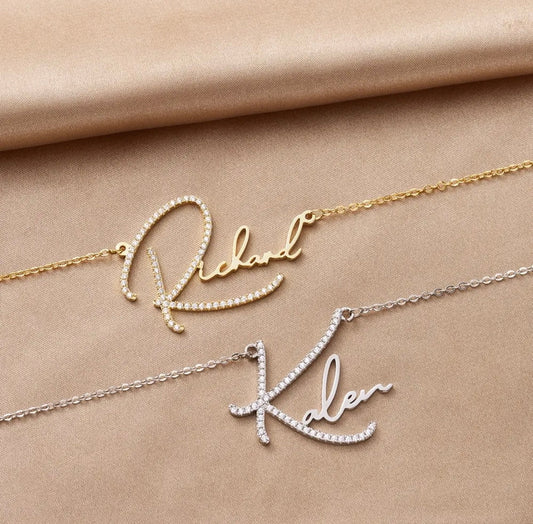 Custom Luxe Name Necklace